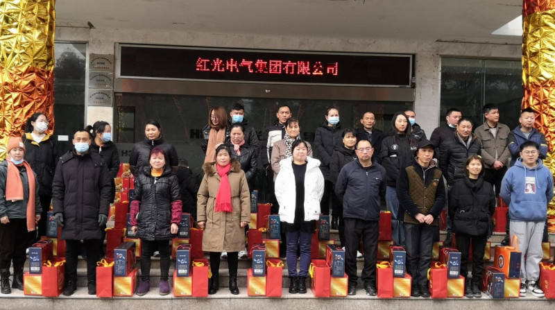 工会慰问送温暖，浓浓眷注显真情